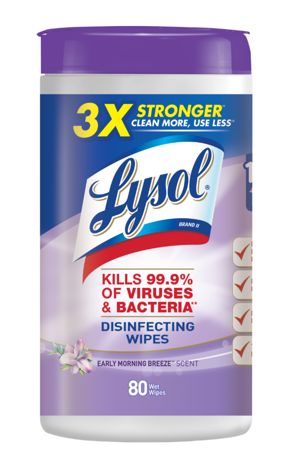 LYSOL Disinfecting Wipes  Early Morning Breeze
